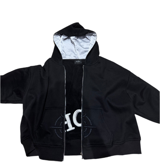 Yodha Distressed Zip Up